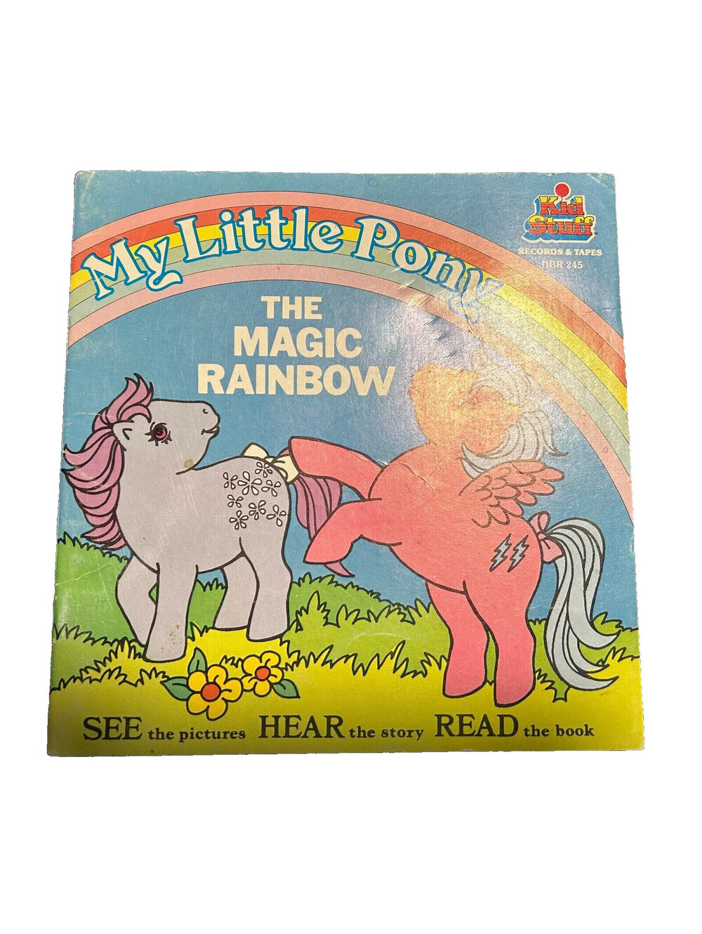 Vintage 1985 My Little Pony The Magic Rainbow Read Along Book Only No Record